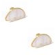 thumbnail image 4 of Qarigey Anillo de moda femenina exquisita aleación de zinc anillos ajustables portátil novia esposa regalos joyería Festival tipo 2 Tipo 2 2Conjunto, 4 of 6