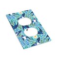 thumbnail image 3 of Kll Flying Swallows And Spring Flowers Wall Plate,Gloss Finish,Standard Size 1 - 5" X 3", Polycarbonate Thermoplastic,Electric Receptacle Plug Covers, 3 of 8