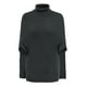 thumbnail image 2 of Gibobby Sueter De Mujer Mantón de punto de europea y americana estilo Cape Poncho para mujer(Negro,M), 2 of 4