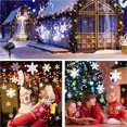 thumbnail image 5 of Christmas Snowflakes Projector Lights Owl Shaped Led Snowfall Projection Lamp ,Easy to Setup, 5 of 5
