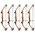 thumbnail image 1 of Genesis Original Archery Adjustable Right Handed Bow, Orange (5 Pack), 1 of 6