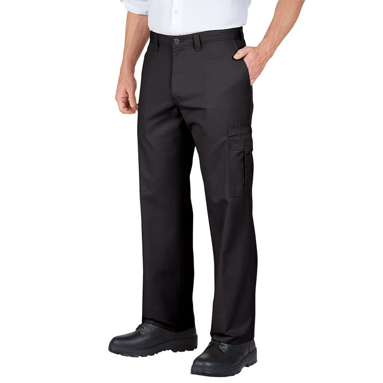 Dickies Men's Industrial Relaxed Fit Cargo Pants Black 54 x 32 -