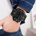 thumbnail image 5 of Ausyst Men's Watch Fashion Men LED Digital Date Military Sport Rubber Quartz Watch Alarm Watches for Men, 5 of 9