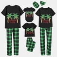 thumbnail image 2 of Pijamas familiares navideños a juego, conjuntos de pijamas negros de Julio de 2023, 2 of 3