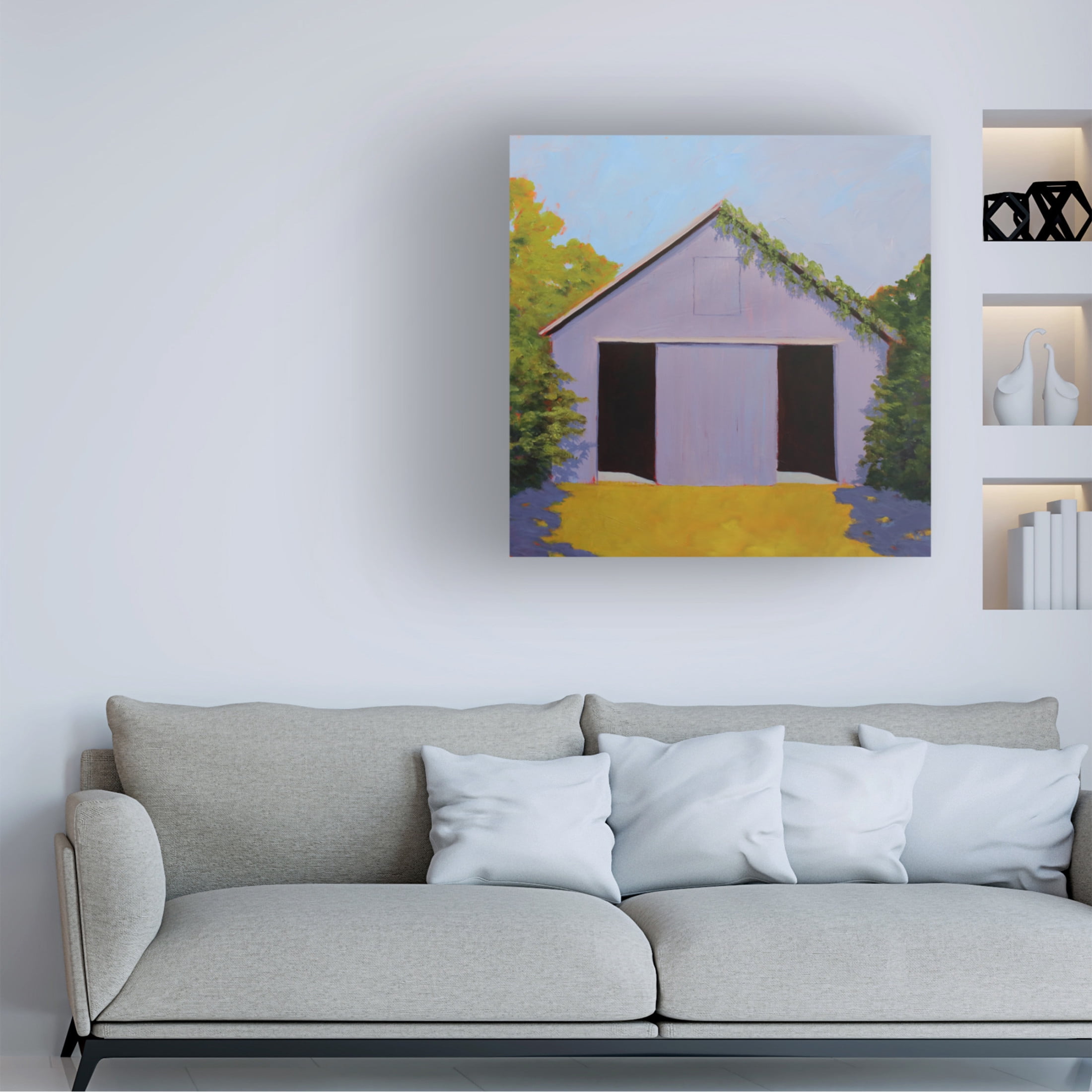 Trademark Fine Art Carol Young  Velvet Violet II Canvas Wall Art