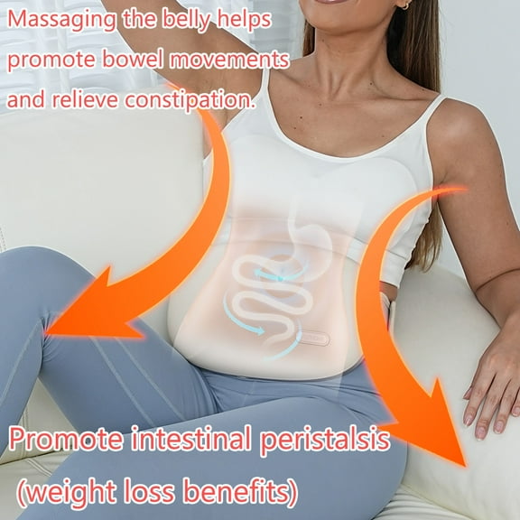 Oval Abdominal Kneading Massager w/ Heat