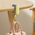 thumbnail image 2 of Wall-Mounted Schoolbag Hook - Drill-Free Installation for Desk, Heavy-Duty Backpack Hanger, Space-Saving Organizer for Bags and Purses, 2 of 6