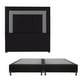 thumbnail image 1 of Box Base Cama King Size + Cabecera Bora Negro Dicasa  Bora Black, 1 of 8