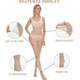 thumbnail image 5 of Yilanmy 6 Pairs Sheer Pantyhose for Women 20 Denier High Waist Nude Tights, 5 of 7