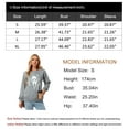 thumbnail image 3 of Cogild Spooky Scream Face Halloween Festival Sweatshirt for Womens Cozy Hollwenns Graphic Pullover Sweatershirts for Womens, 3 of 7