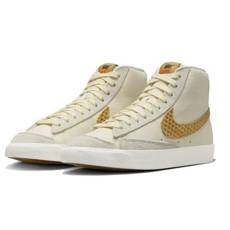 ナイキ メンズ バッシュ Nike Men's Blazer Mid '77 Shoes - Wheat Grass/Sail/Green Men's Nike Blazer Mid '77 VNTG Coconut Milk/Wheat-Sail-Black