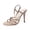 Beige, variant on Rokment Women Stiletto High Heels Slingback Dressy Sandals Sexy Fashion Open Toe Strappy Slip on Dress Pumps Summer Shoes for Bride Wedding Banquet Beige Size 6