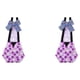 thumbnail image 1 of Billuyoard Pañales de pato impermeables, pañal de pollo con lazo bonito, lavable, reutilizable, suministros para aves de corral, ropa, producto Conejo Morado XS 2Conjunto, 1 of 1