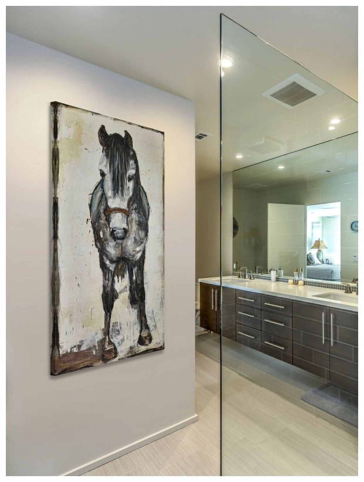 Marmont Hill 'Pony' by Tori Campisi Painting Print on Wrapped Canvas
