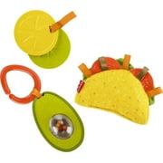 Fisher-Price Tiny Treats Gift Set, Food-Themed Teether for Newborns, Unisex