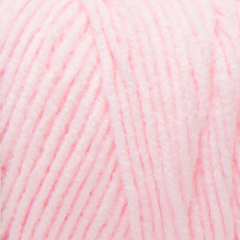  3x50g Beginners Light Pink Yarn, 260 Yards Light Pink