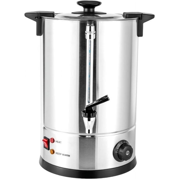 YIYIBYUS Commercial Coffee Maker, 12L Stainless Steel Coffee Urn Chafer with Keep-Warm Design, Hot Drinks Beverage Dispenser for Milk Coffee Tea Chocolate - Parties Event Buffet Catering
