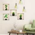 thumbnail image 1 of Pegatinas de pared Decoración de plantas en macetas Pegatinas de pared Fondo de pared Decoración de habitación Pegatinas de pared Pegatinas de pared autoadhesivas Akmoler, 1 of 7