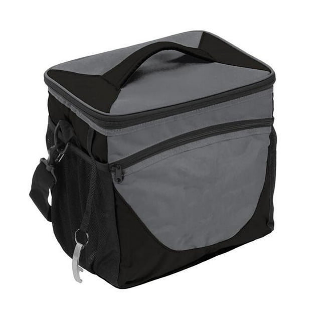 Logo Chair 001-63-CHARCOAL 24 Can Cooler, Plain Charcoal