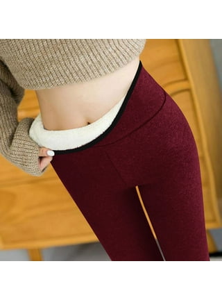 Toyfunny Fashion Women Brushed Stretch Fleece Lined Thick Tights Warm Winter  Pants Warm Leggings Pantyhose Pants 