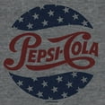 thumbnail image 2 of Tee Luv Men's Distressed Pepsi Cola Stars Shirt (XXL), 2 of 6