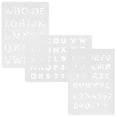 thumbnail image 3 of HOMEMAXS 3pcs Hollow Lettering Painting Stencils English Letter Stencils Hollow Stencil Kit for Painting, 3 of 8