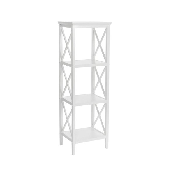 La Crosse Tour de rangement de 54" - Blanc