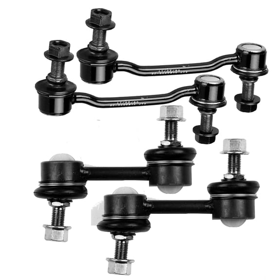 SCITOO 4pcs Suspension Kit Front Sway Bar End Link Rear Sway Bar End Link 2006 2007 2008 2009 2010 2011 For Hyundai Azera Sonata For Kia Amanti