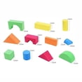 thumbnail image 3 of VOPPV Large Foam Building Blocks For Toddlers 2-4 Years, 13.8 Inch Big Building Blocks Soft Set, Blocks, EVA 30 92Pcs Stacking, 3 of 8