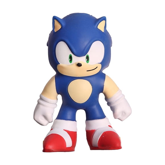 Muñeco Flexible Sonic The Headhog Sonic 12 cm de alto. Marca Ruz.