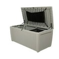 thumbnail image 3 of Keter 236960 Sumatra 135 Gallons Boîte de Rangement pour Coussins de Piscine Extérieure, Crème, 3 of 7