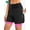 Black+Pink, variant on QUALICOS Women's Mountain Bike Shorts 4D Padded Cycling Shorts Biking MTB Bicycle Biker Shorts for Women Zipper Pockets
