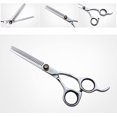 thumbnail image 3 of Professional Hair Cutting Scissors Set Stainless Steel Thinning Shears Comb Kit Barber Hairdressing Tool, 3 of 8