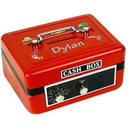 Personalized Cars and Trucks Cash Box