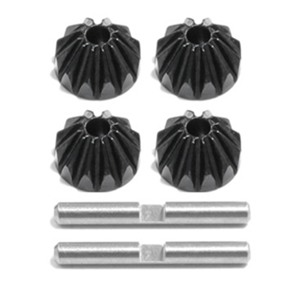 2X XV02 TT02 TT02B 45-Gauge Steel Complete Set of Differential Gear + Main Gear Set Steel Gear(C)