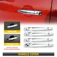 thumbnail image 5 of 4 Door Handle Covers Fits for 07-13 Chevy Silverado GMC Sierra 1500 2500 3500 CHROME, 5 of 10