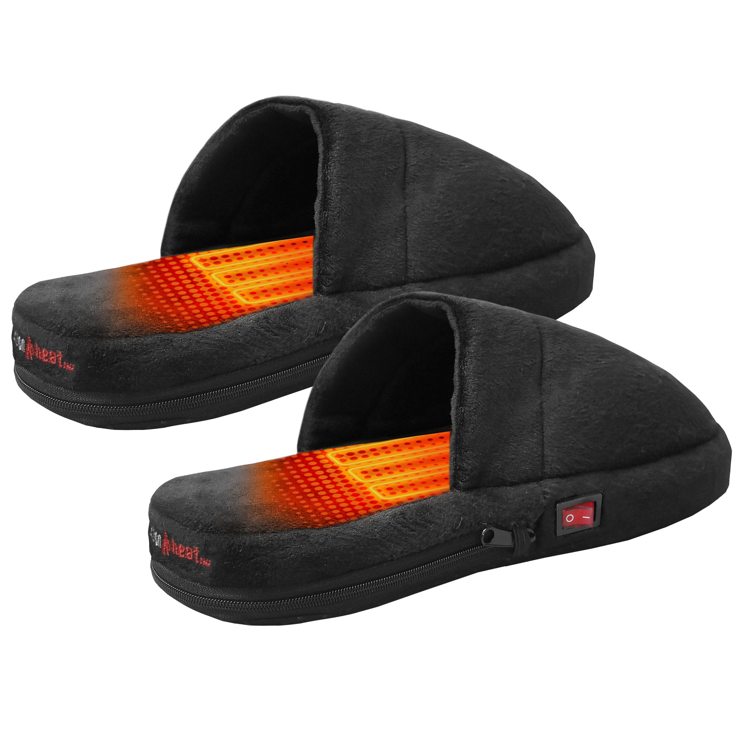 walmart heated slippers