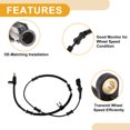 thumbnail image 4 of Unique Bargains ABS Wheel Speed Sensor No.6C2Z2C190AA Rear Left ABS Sensor Anti-lock Braking System Sensor for Ford E-250 2006-2007, 4 of 7