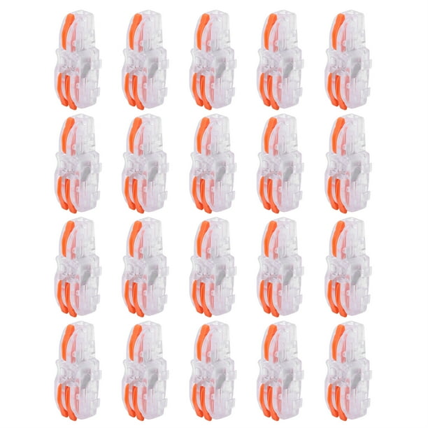 Conector De Cable Eléctrico De 20 Piezas, Conector Rápido SPL, Conectores De Cable 1 En 2 Salida SPL, Conector Paralelo De Tipo Prensa Rápida
