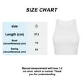 thumbnail image 2 of Camiseta sin mangas con espalda de corredor sexy para mujer Tops cortos con cuello halter Zhivalor BST3013516-1, 2 of 6