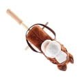 thumbnail image 1 of Plush Horse Stick Toy Cartoon Look Sound Effect Horse Riding Stick Toy for Kids Toddlers, 1 of 7