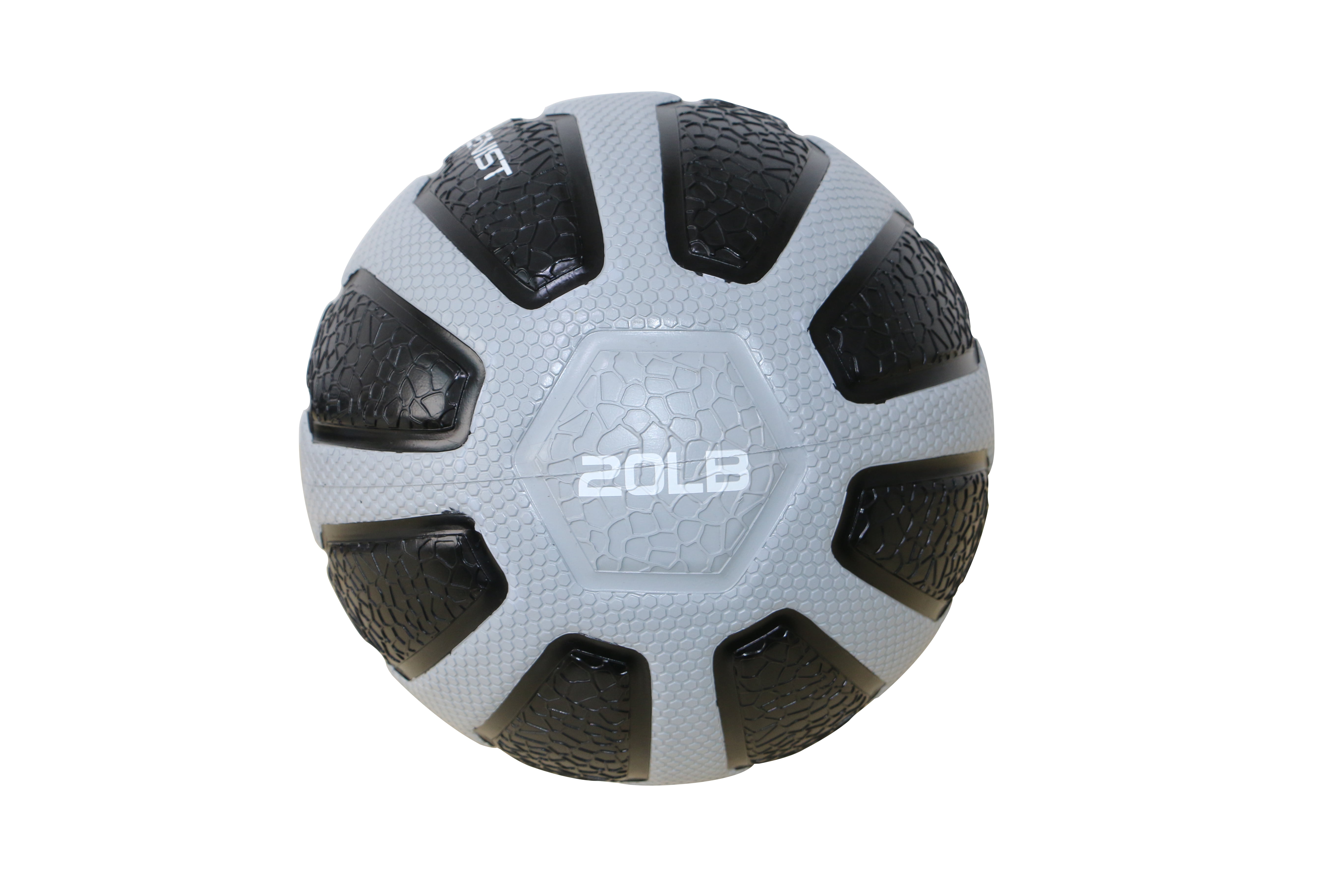 GYMENIST Rubber Medicine Ball with Textured Grip, Available in 9 Sizes, 2-20 LB, Weighted Fitness Balls,Improves Balance and Flexibility
