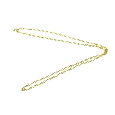 Pre-Owned Cartier Chain Necklaces Yellow Gold (18K) No Stone Men,Women Fashion Neck... (Good)
