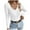 White, variant on Lenpel Women's Lightweight Sweaters Trendy Long Sleeve Scalloped V Neck Slim Knit Pullover Tops Ribbed Casual Sweaters(White,X-Large)