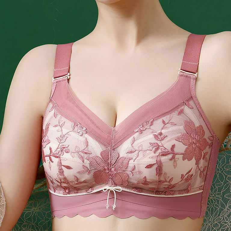 Raeneomay Bras for Women Discount Clearance Ultra-thin Lace Bra