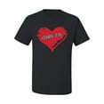 thumbnail image 2 of Loved John 3:16 Bible Verse Christian Inspirational/Christian Men's Graphic T-Shirt, Black, Small, 2 of 3