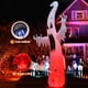 thumbnail image 3 of Ghost GOOSH inflable para Halloween de 12 pies con lámpara de llama y LED, 3 of 6