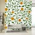 thumbnail image 3 of Idea4wall 3pcs Floral Bloom and Citrus Vibrant Design Wall Murals, Removable Self-Adhesive Stick Wallpaper Large Wall Stickers for Home Decorative, 72"x96", 3 of 5