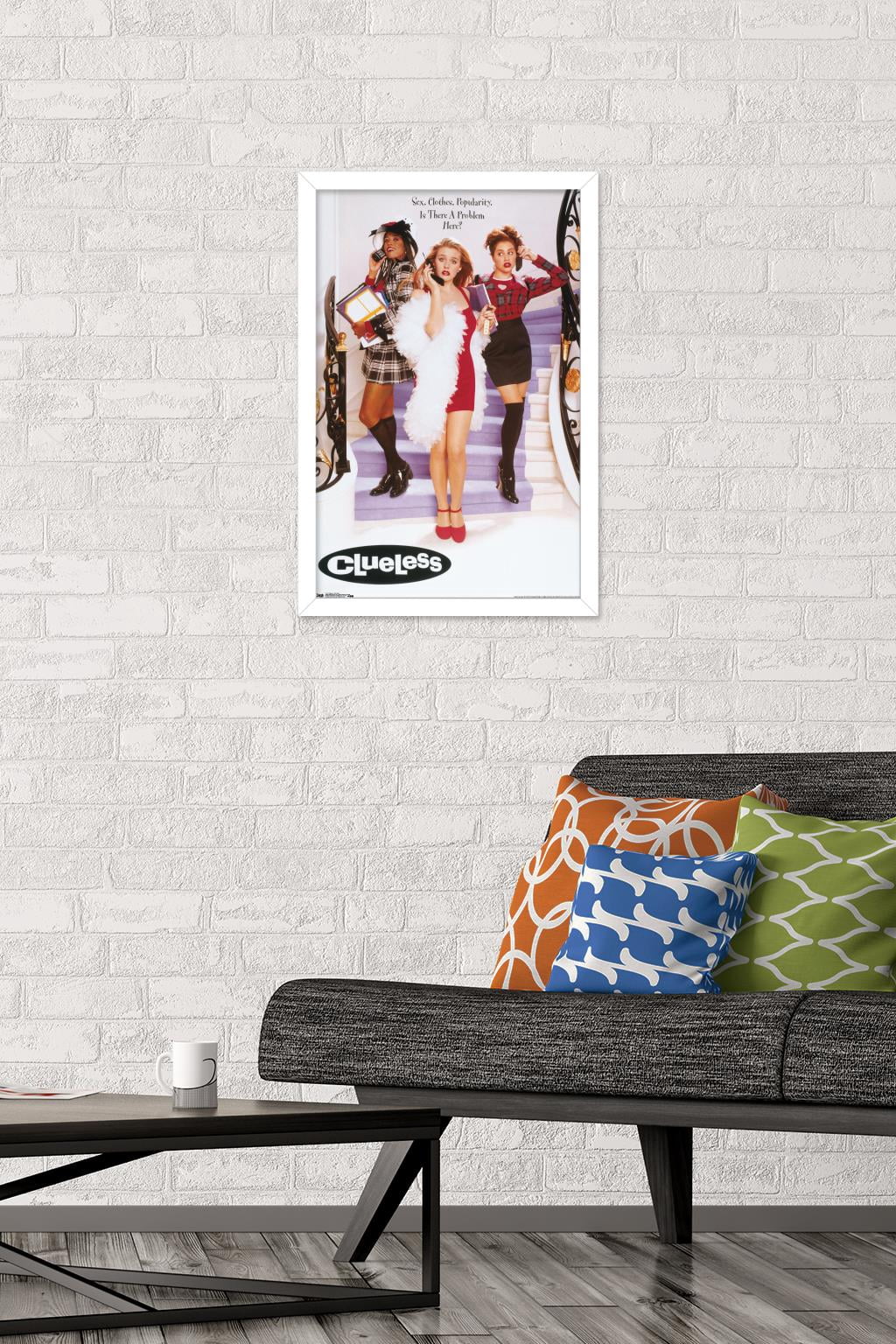 Clueless - One Sheet Wall Poster, 14.725" x 22.375" Framed