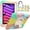 A, variant on Decase for Apple iPad Mini Case 8.3” 2021 with Pencil Holder,360 Rotating Hand Strap,& Stand, Drop-Proof Kids Case for iPad Mini 7 A17 Pro 2024/iPad Mini 6 2021 8.3 Inch,Purple